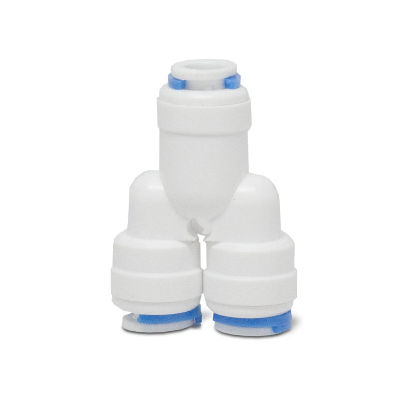 1/4 Inch Quick Connect Y Fitting — water filtration system
