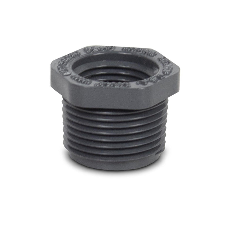 4 Inch SS Housing PVC End Plug 1/2 and 3/4 Inch FNPT — water filtration system