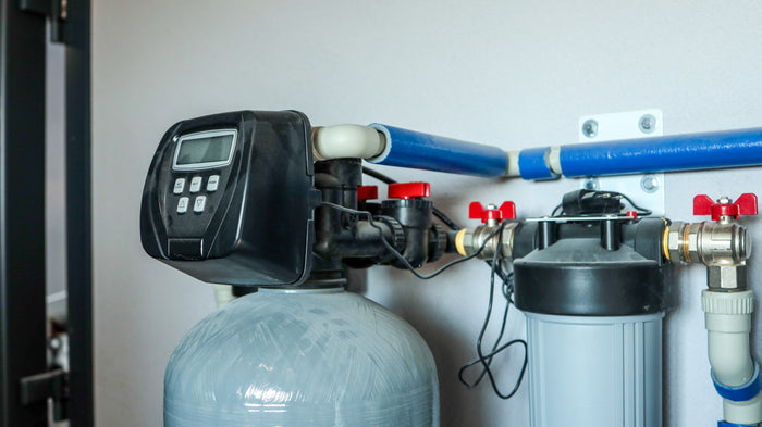 Whole house water filtration system filtering every tap in the home