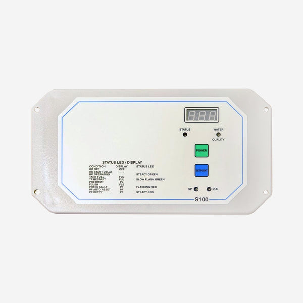 C-100 Reverse Osmosis System Control Panel — water filtration system