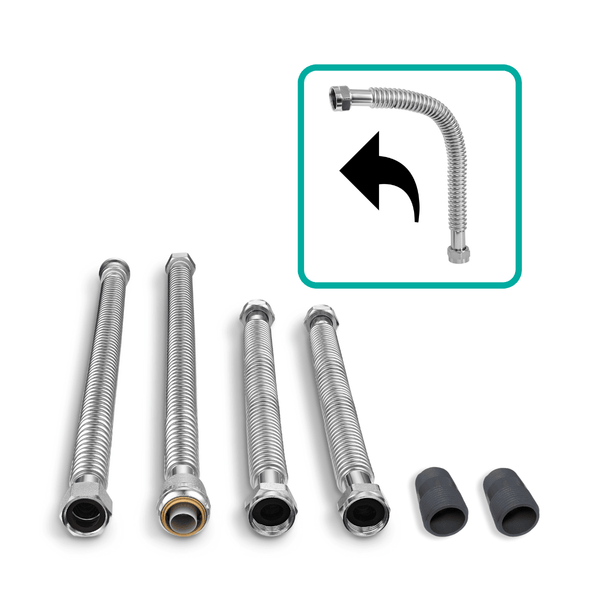 Super Flex Installation Kit for Dual Tank Whole House Water Treatment System - PureWaterGuys.com