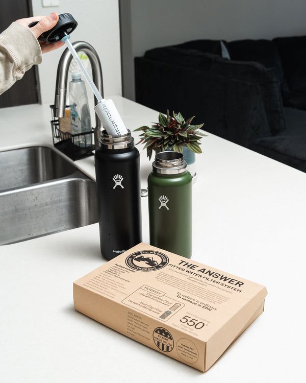 The Answer 2.0 | Compatible With Hydro Flask, Nalgene, and More! - PureWaterGuys.com