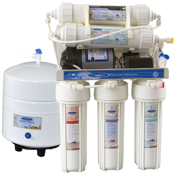 Crystal Quest 13 Stage Reverse Osmosis Under Sink Water Filter