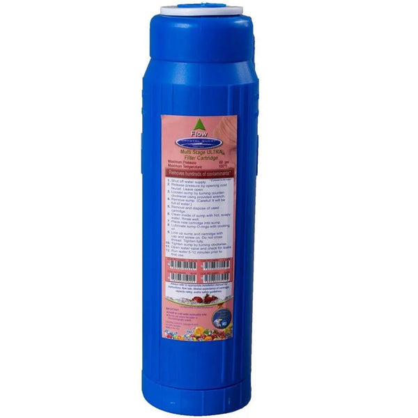 Crystal Quest 2-7/8"" x 9-3/4"" Multistage ULTRA Filter Cartridge - PureWaterGuys.com