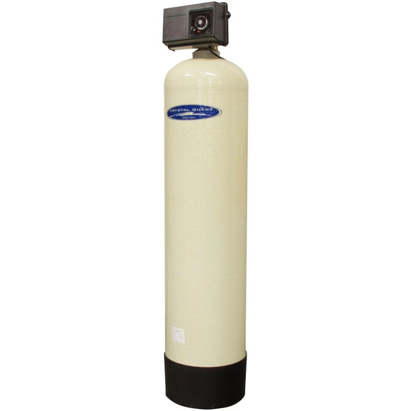 Crystal Quest Commercial 20 GPM GAC Filter System - 4 Cu. Ft. side view — commercial granular activated carbon filter for chlorine and VOC removal