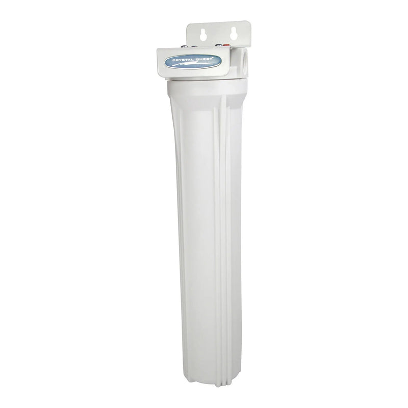 Crystal Quest Compact Single 20 Inch Whole House Water Filter System — water filtration system