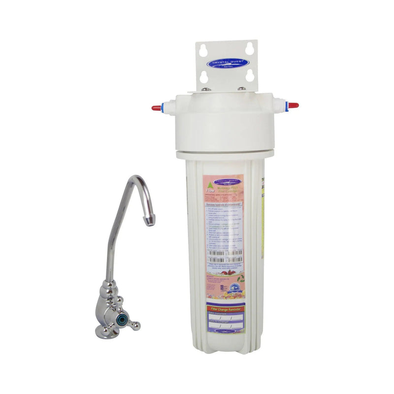 Crystal Quest Mega Undersink Single Replaceable Ceramic Water Filter System — water filtration system