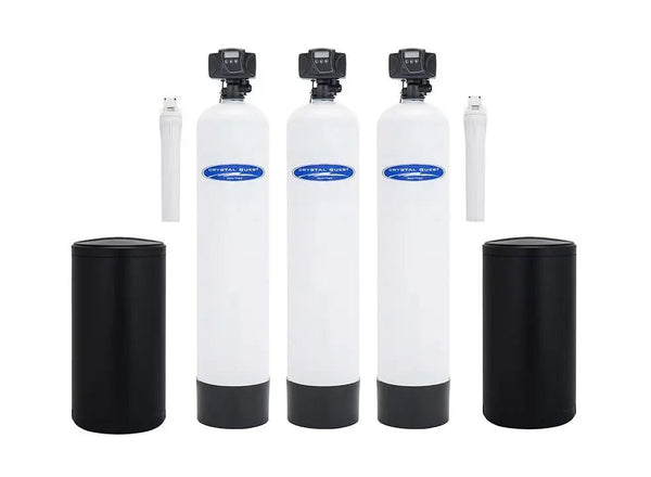 Crystal Quest Softener Tannin Multistage Whole House Filter 48k Grain — water filtration system