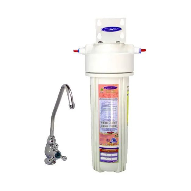 Crystal Quest Undersink Single Replaceable Alkalizer Filter System — water filtration system