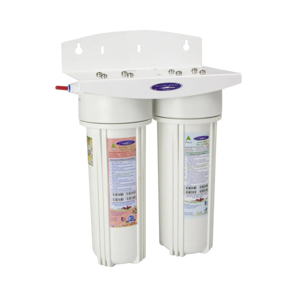 Crystal Quest Voyager Inline Double Replaceable PLUS Filter System - PureWaterGuys.com