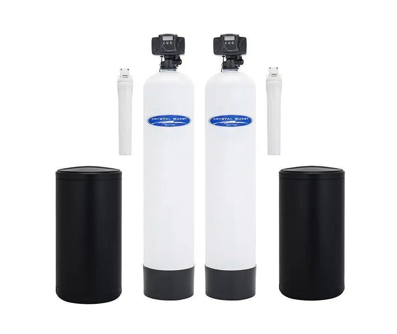 Crystal Quest Water Softener and Tannin Whole House Water Filter System — water filtration system