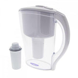 Crystal Quest Pitcher Water Filter System White - PureWaterGuys.com