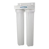 Crystal Quest Compact Double 20" Whole House Water Filter System - PureWaterGuys.com