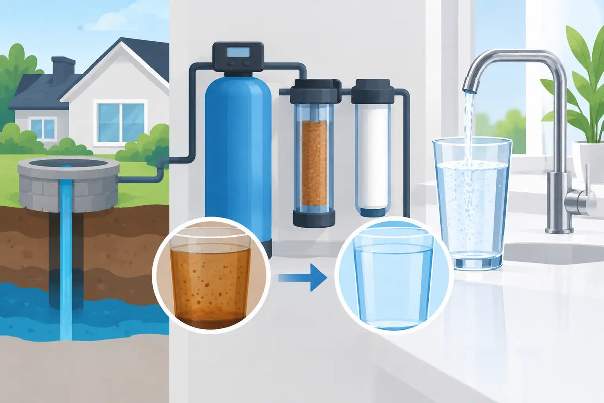 How to Remove Well Water Iron From Your Home
