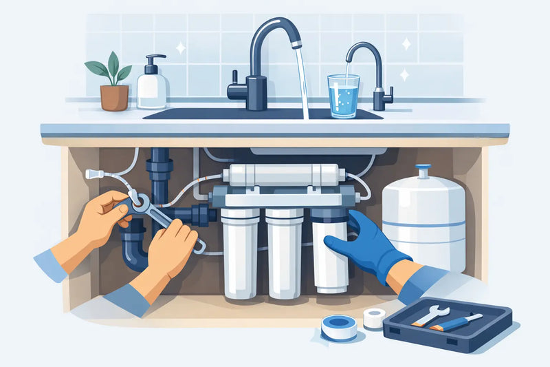 How to Install an Under Sink Filter Safely