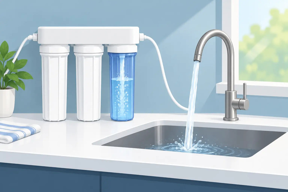 How to Flush a New Water Filter Properly