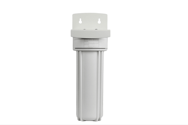 2.5 Inch x 10 Inch White Poly Sump and Cap Assembly — water filtration system