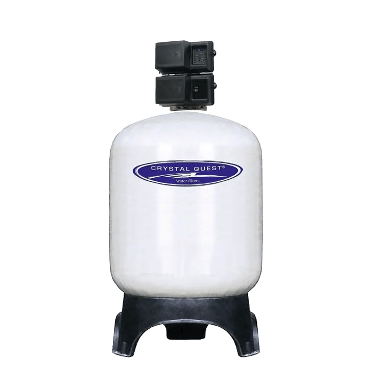 Crystal Quest Commercial/Industrial 200 GPM Tannin Water Filter System - 30 cu. ft. — commercial tannin removal water filter eliminating brown water and organic staining