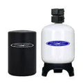 Crystal Quest Commercial/Industrial Single Water Softener System component view — commercial ion-exchange water softener eliminating hard water scale