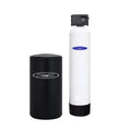 Crystal Quest Commercial/Industrial Single Water Softener System side view — commercial ion-exchange water softener eliminating hard water scale