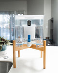 Dispenser Bamboo Stand - PureWaterGuys.com