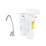 Fluoride Removal Crystal Quest Under-Sink Single Replaceable Water Filter System - PureWaterGuys.com