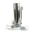 Fluoride Removal Countertop Triple Replaceable Water Filter System detail view — water filtration system