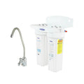 Fluoride Removal Crystal Quest Under-Sink Single Replaceable Water Filter System side view — commercial inline water filter for multi-stage point-of-use filtration