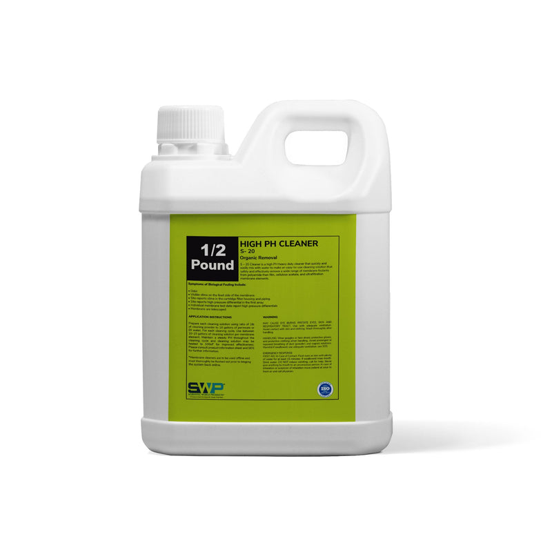 High Ph Membrane Cleaner (organic) — water filtration system