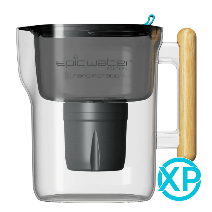 Nano XP Pitcher | Reduces Bacteria & PFAS - PureWaterGuys.com