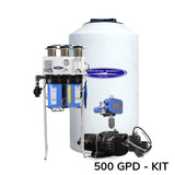 Whole House Reverse Osmosis 500 GPD  W/ 165 Gal Storage Tank Kit - PureWaterGuys.com