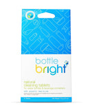Bottle Bright (12 Tablets) - All Natural, Biodegradable, Chlorine & Odor Free Water Bottle & Hydration Pack Cleaning Tablets - PureWaterGuys.com