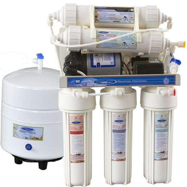 Crystal Quest 14 Stage Under Sink Reverse Osmosis 1000MP - PureWaterGuys.com