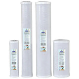 Crystal Quest 2-7/8"" x 9-3/4"" 5-Mic Coco Shell Carbon Block Filter - PureWaterGuys.com