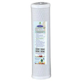 Crystal Quest 2-7/8"" x 9-3/4"" 5-Mic Coco Shell Carbon Block Filter - PureWaterGuys.com