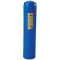 Crystal Quest 2.5" x 10" Coconut Shell Granulated Activated Carbon/ERA Filter Cartridge specification diagram — water filtration system