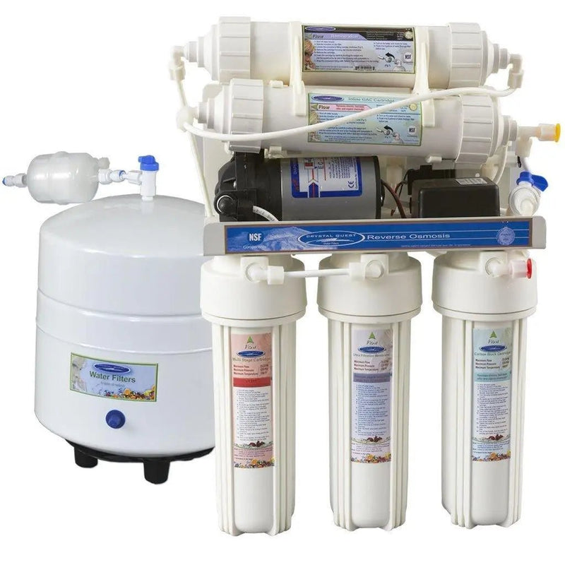 Crystal Quest 4000MP 17-stage under-sink reverse osmosis water filter — NSF-certified, removes up to 99.9% of contaminants