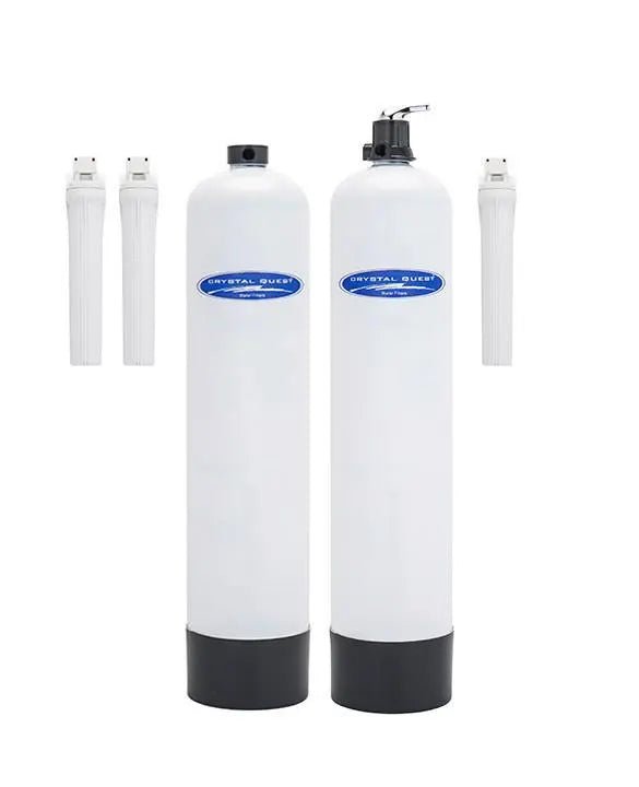 Crystal Quest Anti-Scale and Eagle 4000 Water Filtration System with Manual Backwashing — water filtration system