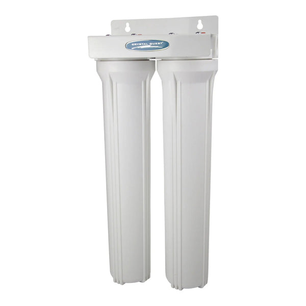 Crystal Quest Commercial 20" Double Cartridge Water Filter - PureWaterGuys.com