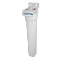 Crystal Quest Commercial 20" Single Cartridge Water Filter side view — commercial inline water filter for multi-stage point-of-use filtration