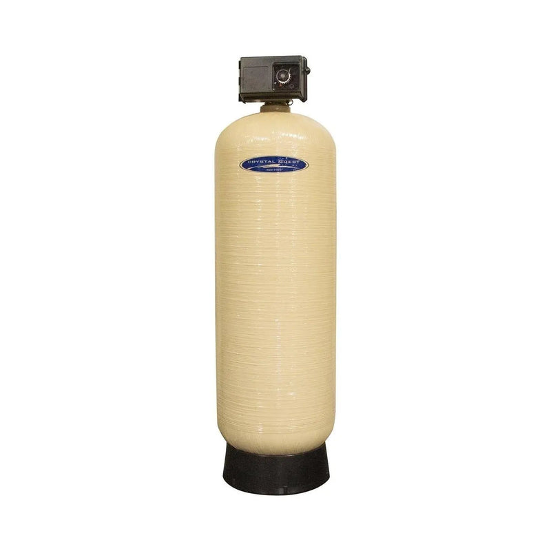 Crystal Quest Commercial 35 GPM Iron, Manganese & Hydrogen Sulfide Water Filter System - 7 cu. ft. — commercial iron, manganese, and hydrogen sulfide removal water filter