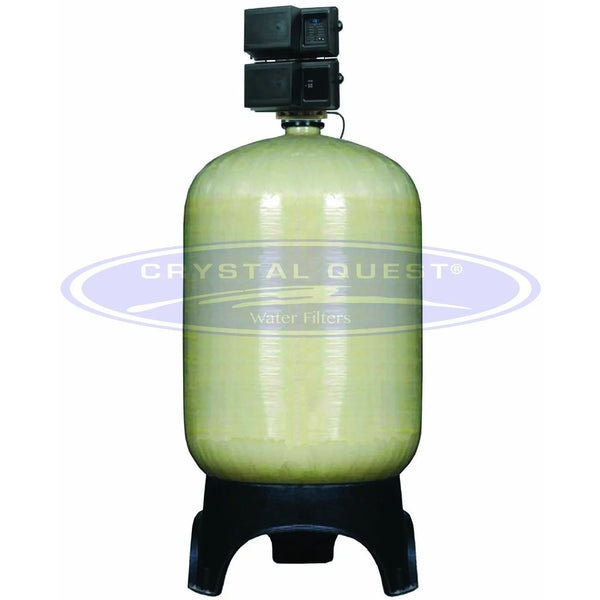 Crystal Quest Commercial/Industrial 185 GPM Fluoride Removal Water Filter System - 20 cu. ft. — commercial fluoride removal water filter system