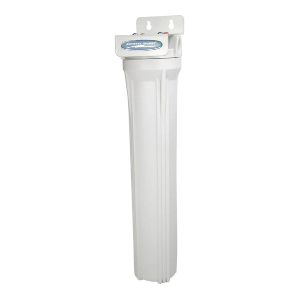 Crystal Quest Compact Single 20 Inch Whole House Water Filter System — water filtration system