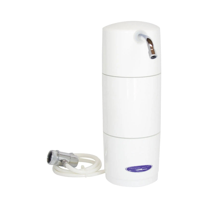 Crystal Quest Countertop Disposable Fluoride Water Filter System — water filtration system