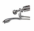 Crystal Quest Handheld and Shower Head Combo Luxury Shower Power Filtration System White side view — water filtration system