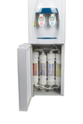 Crystal Quest Hybrid Ultrafiltration Water Cooler side view — water filtration system
