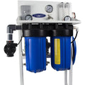 Crystal Quest Mid-Flow Commercial Reverse Osmosis 500 GPD Filter detail view — commercial reverse osmosis system producing high-purity water