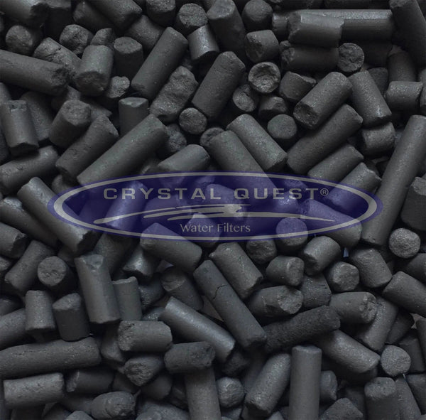 Crystal Quest Pelletized Charcoal Granulated Activated Carbon - PureWaterGuys.com