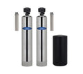 Crystal Quest Tannin and Multistage Whole House System 1.5 Cu. 750,000 Gal side view — water filtration system