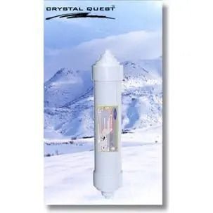 Crystal Quest Water Cooler/Reverse Osmosis Fluoride Filter Cartridge side view — water filtration system